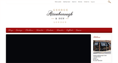 Desktop Screenshot of georgeattenborough.com